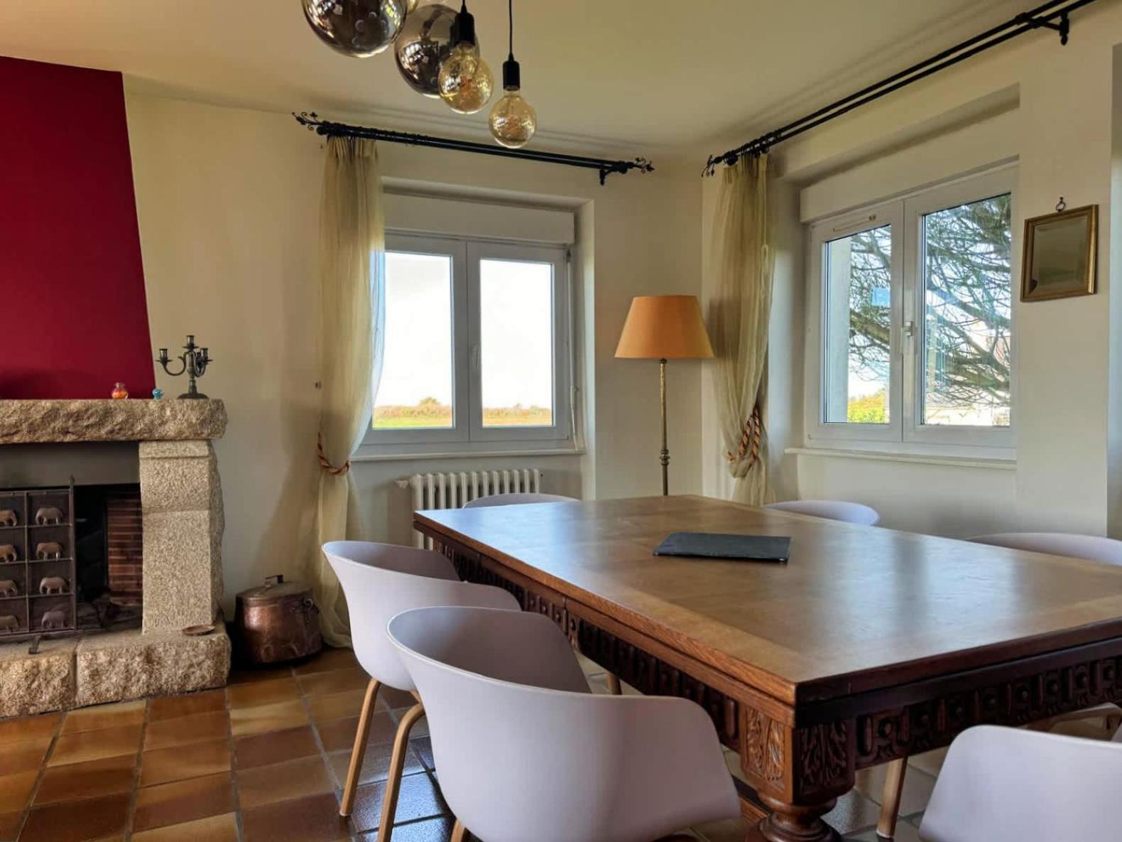 Kermartin - Maison De Famille Avec Vue Sur La Baie De Morlaix Plouézocʼh 外观 照片