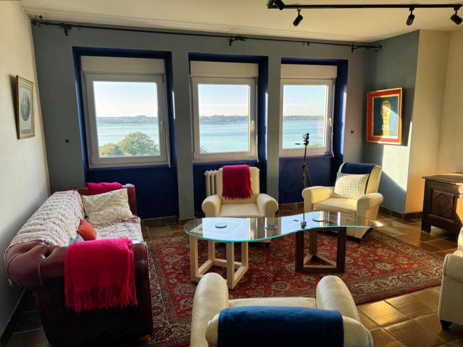 Kermartin - Maison De Famille Avec Vue Sur La Baie De Morlaix Plouézocʼh 外观 照片